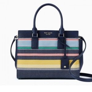 Kate Spade Multicolor Striped Tote Bag